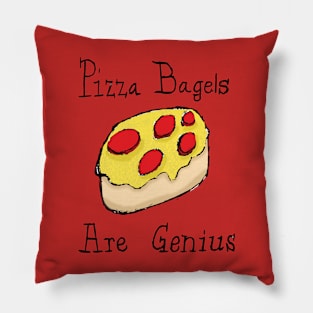 Pizza Bagels Are Genius Pillow