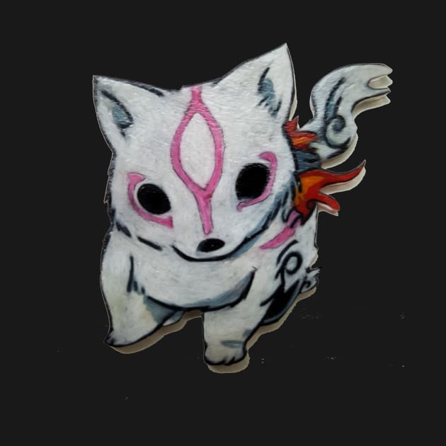 okami pup by gaz420