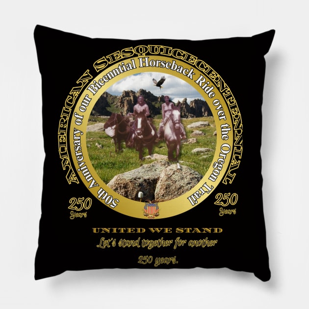 Countries 250th Birthday Pillow by Spacetrap