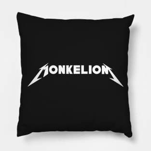 Monkelion-tallica Pillow