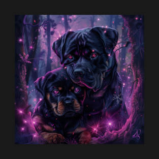 Cuddly Rottweilers T-Shirt