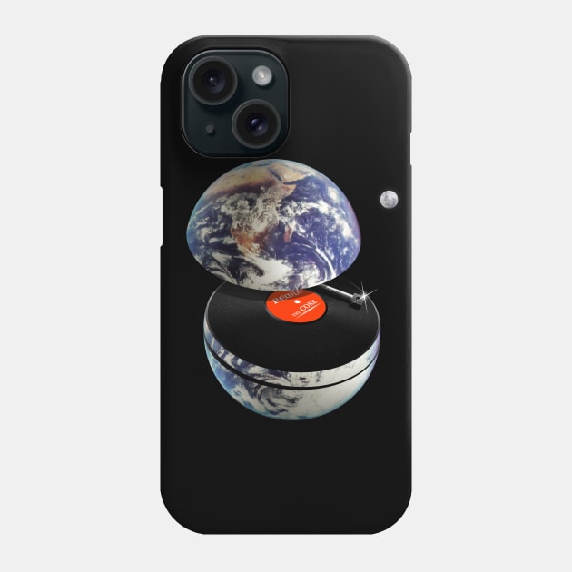 DJ Earth Phone Case by nicebleed