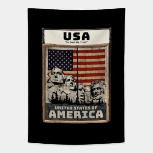 make a journey to USA Tapestry