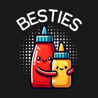 Besties Funny kawaii T-Shirt