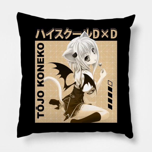 Issei's Heroic Journey High School DxD Adventure T-Shirt Pillow by Thunder Lighthouse