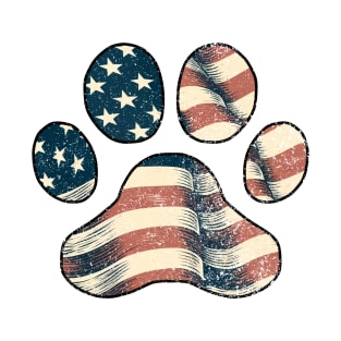 Patriotic Paw T-Shirt