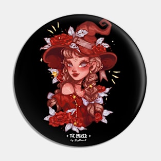 Cancer Witch Pin