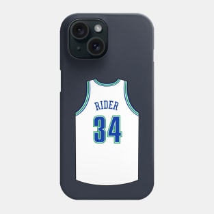 Isaiah Rider Minnesota Jersey Qiangy Phone Case