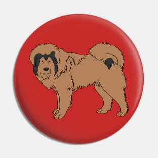 Tibetan Mastiff Pin