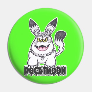 Pocatmoon decorative monster Pin