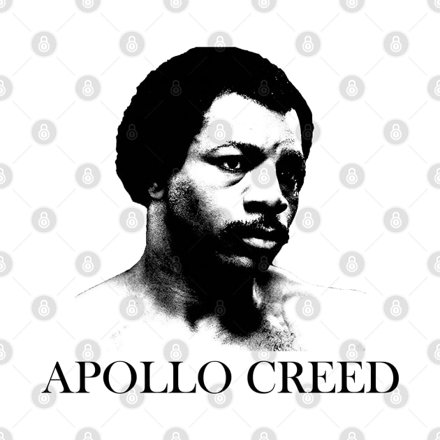 apollo creed black white by thatday123