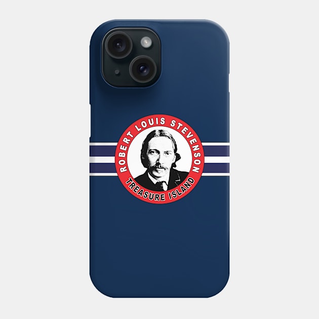 Robert Louis Stevenson Phone Case by Exile Kings 