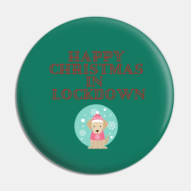 Christmas in Lockdown Pin by IrenaAner