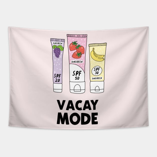 vacay mode Tapestry by SuperrSunday