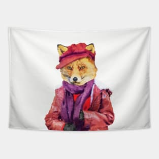 Autumn Fox Tapestry