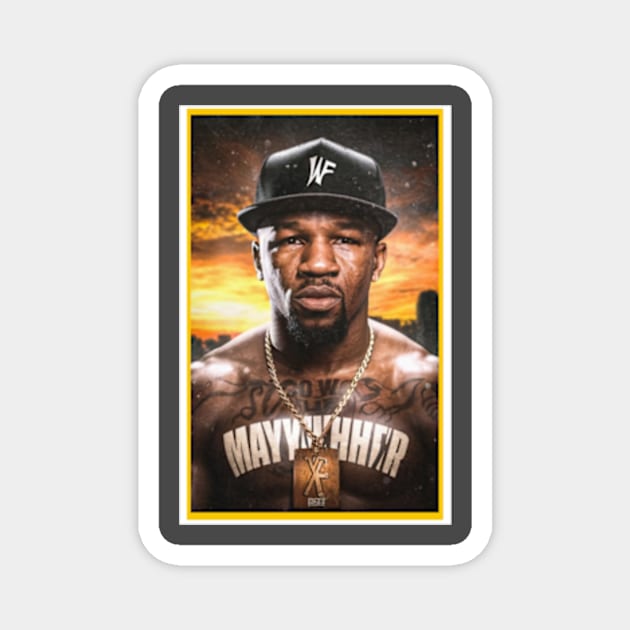 Floyd mayweather Magnet by TshirtMA