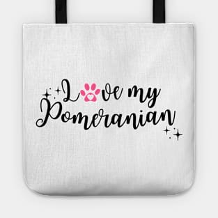 Pomeranian gift Tote