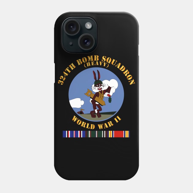 AAC - 324th Bomb Squadron - WWII w EU SVC Phone Case by twix123844