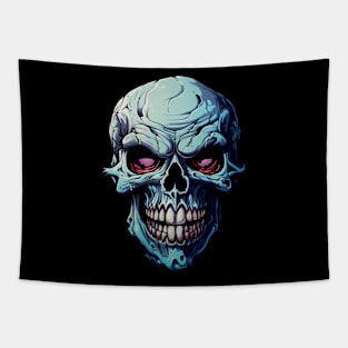 skull color Tapestry