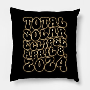 North America Totality 2024 Total Solar Eclipse April 8 2024 Pillow