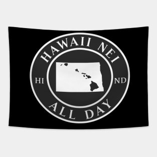 Roots Hawaii and North Dakota by Hawaii Nei All Day Tapestry