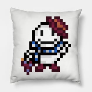 Smiling Snowman Pillow