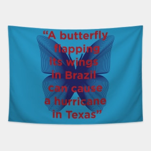 Chaos theory, butterfly effect Tapestry