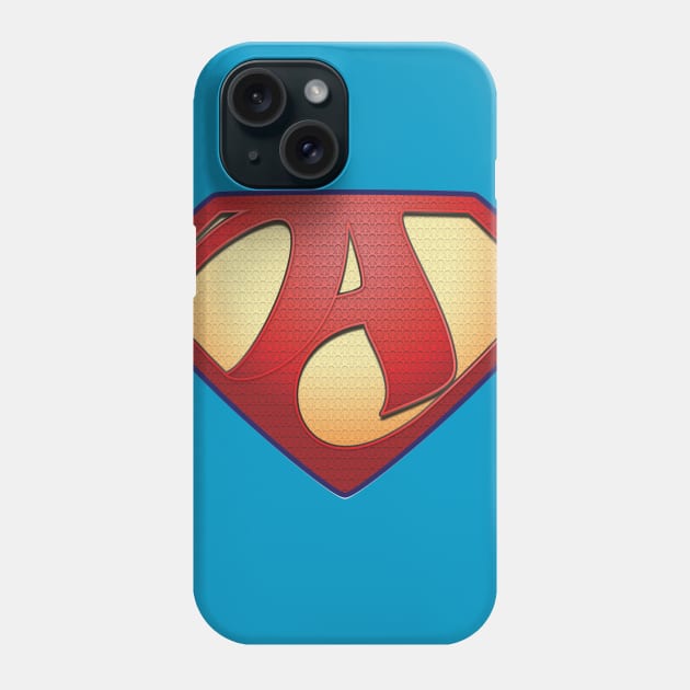 Letter A Phone Case by Ryan