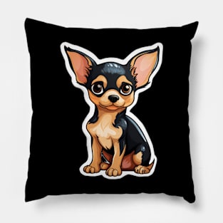 Cute Chihuahua Dog - Dogs Chihuahuas Pillow