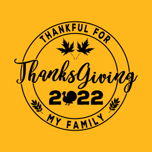 Thanksgiving Family Matching T-Shirt