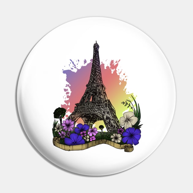 Eiffel Tower Pin by adamzworld