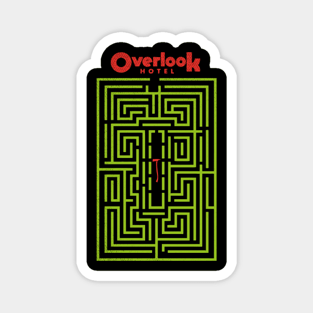 Ovelook Hotel Labyrinth Magnet by TEEWEB