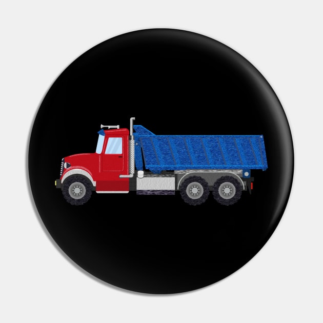 Dump Truck Pin by whatwemade