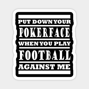 American Football Tackle Runningback Field Goal Magnet