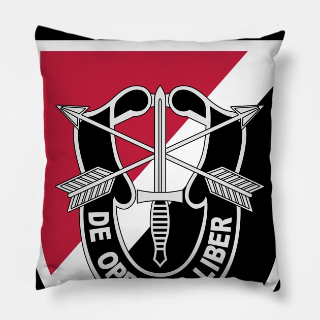 6th Special Forces Group Pillow by MBK