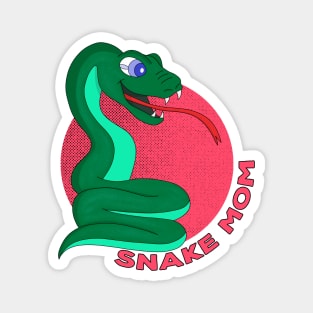 Snake Mom Magnet