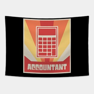 Vintage Calculator | Accountant Tapestry