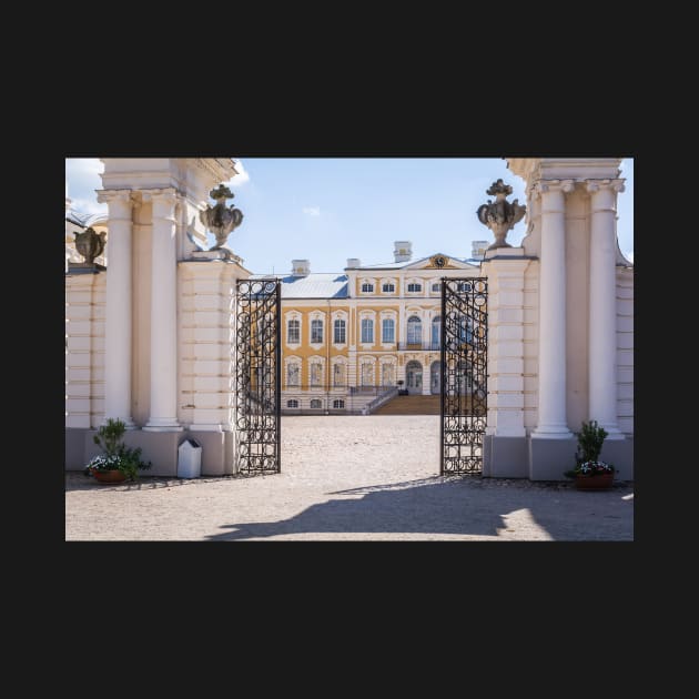 Gates at Rundale Palace in Latvia by lena-maximova