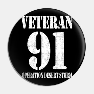 Desert Storm Veteran Pin