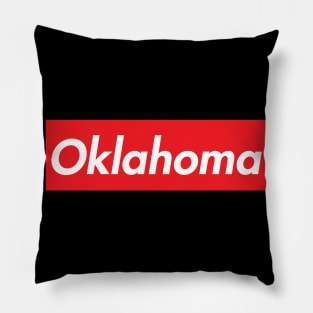 OKLAHOMA SUPER USA LOGO Pillow