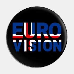 Eurovision - Iceland Pin