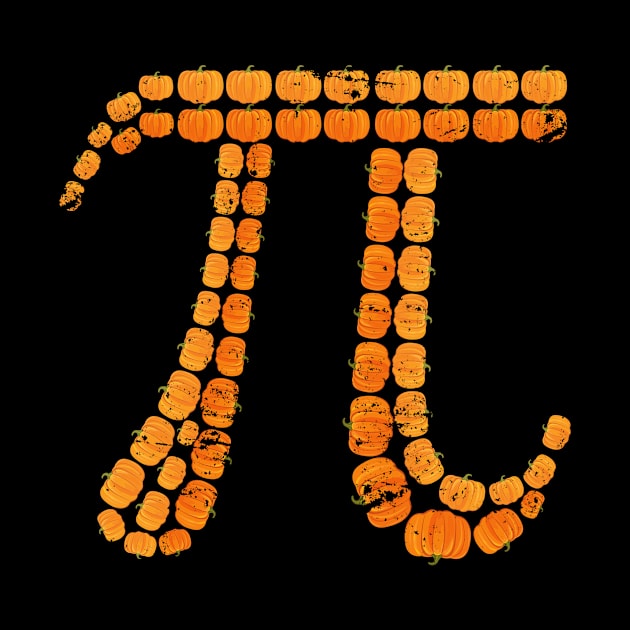 Pumpkin Halloween Pi Maths by shirtsyoulike