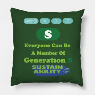 Generation S Pillow