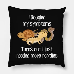 Need More Reptiles Pillow