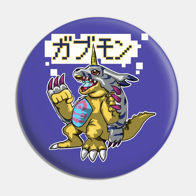 Gabumon Pin by danigrillo