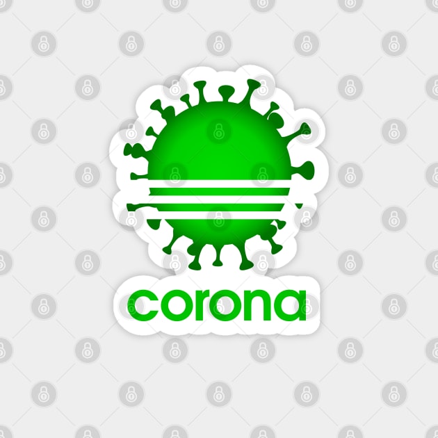 Corona Green Magnet by HentaiK1ng