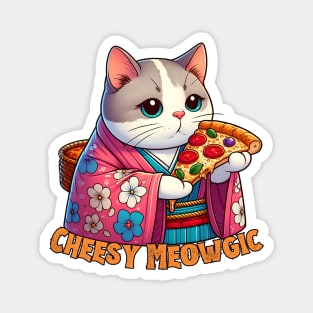 Pizza cat Magnet