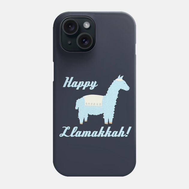 Happy Llamakkah! Phone Case by candhdesigns