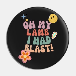 Oh My Lamb T-Shirt Pin