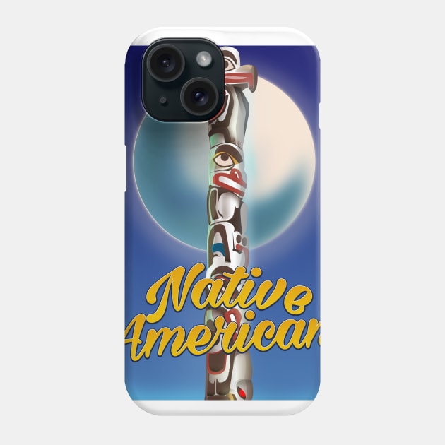 Proud Native american Phone Case by nickemporium1